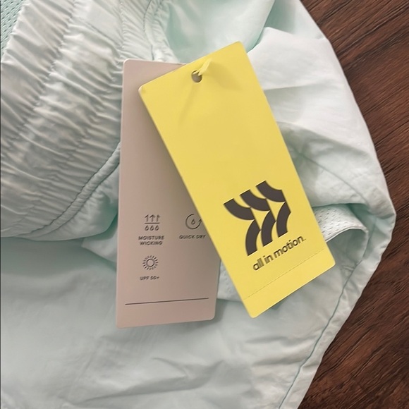 All in Motion Mens Sea green UPF 50 6” Volley Shorts New Size XXL - Picture 5 of 7